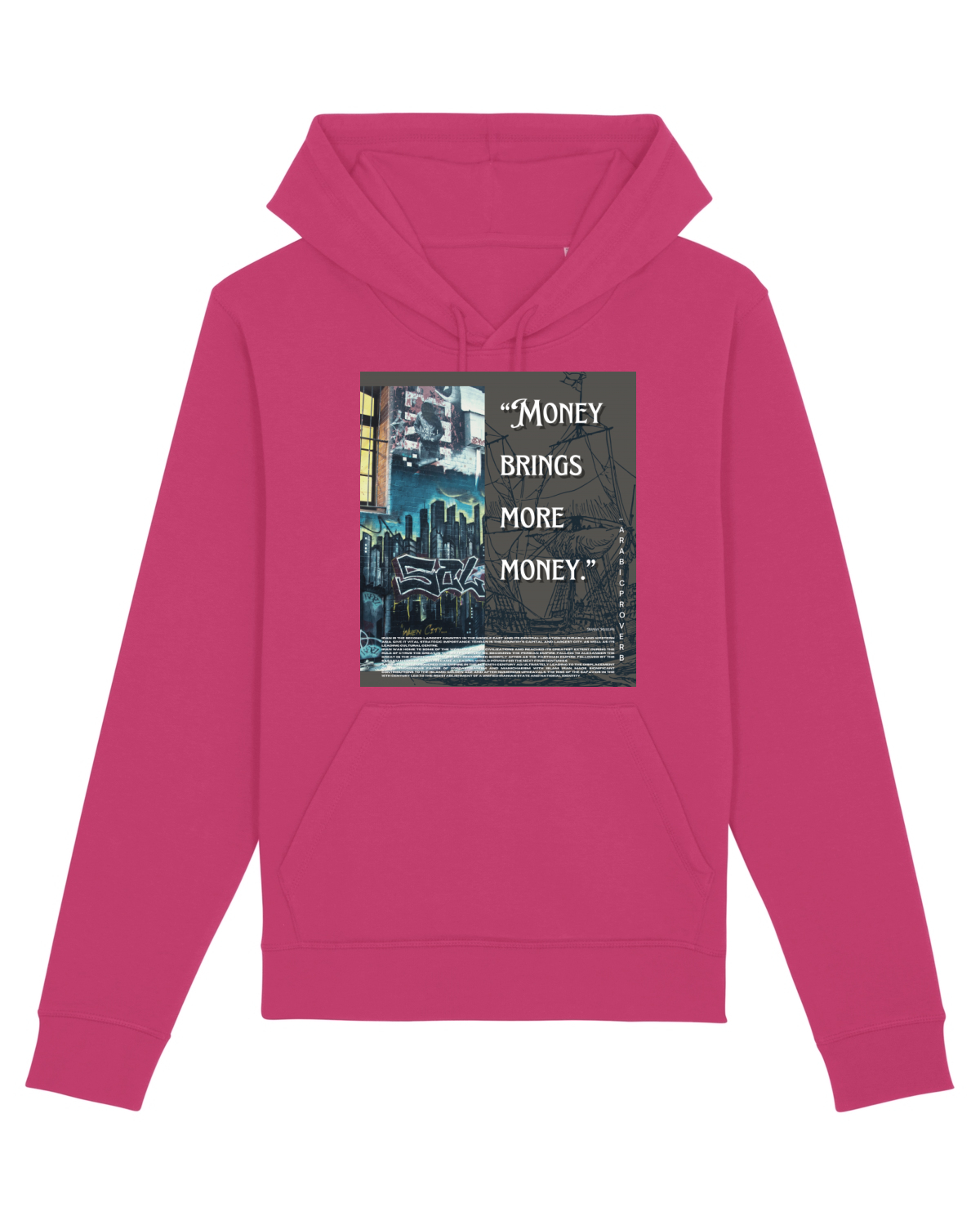 Hanorac Unisex Drummer Raspberry