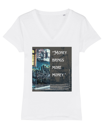 Money Bring More Money White