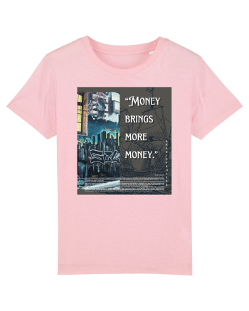 Money Bring More Money Cotton Pink