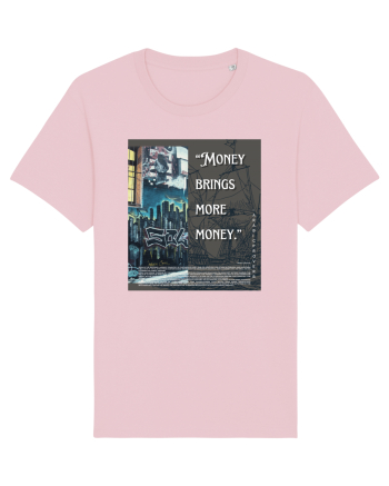 Money Bring More Money Cotton Pink