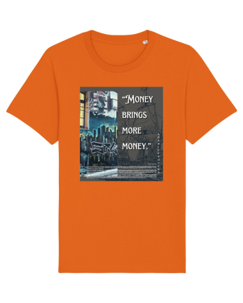 Money Bring More Money Bright Orange
