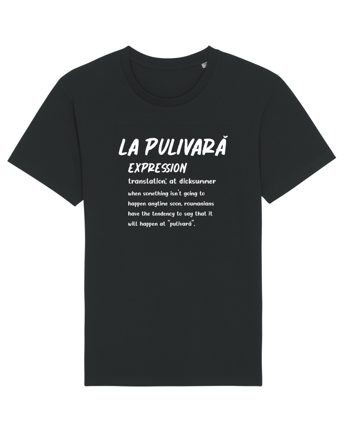 Tricou mânecă scurtă Unisex Rocker Black
