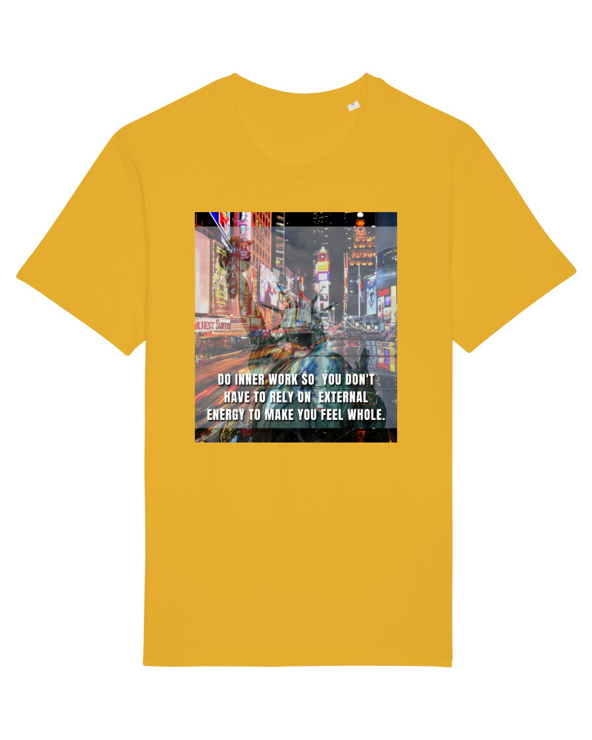 Tricou mânecă scurtă Unisex Rocker Spectra Yellow