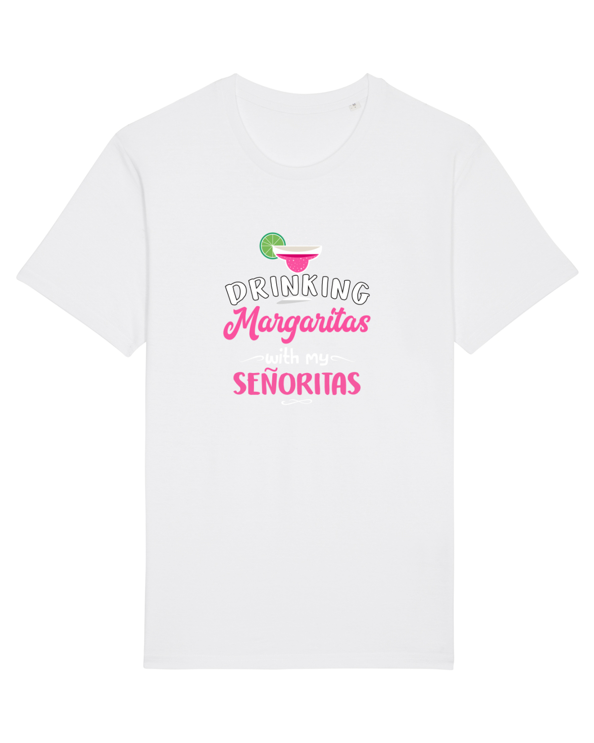 Tricou mânecă scurtă Unisex Rocker White
