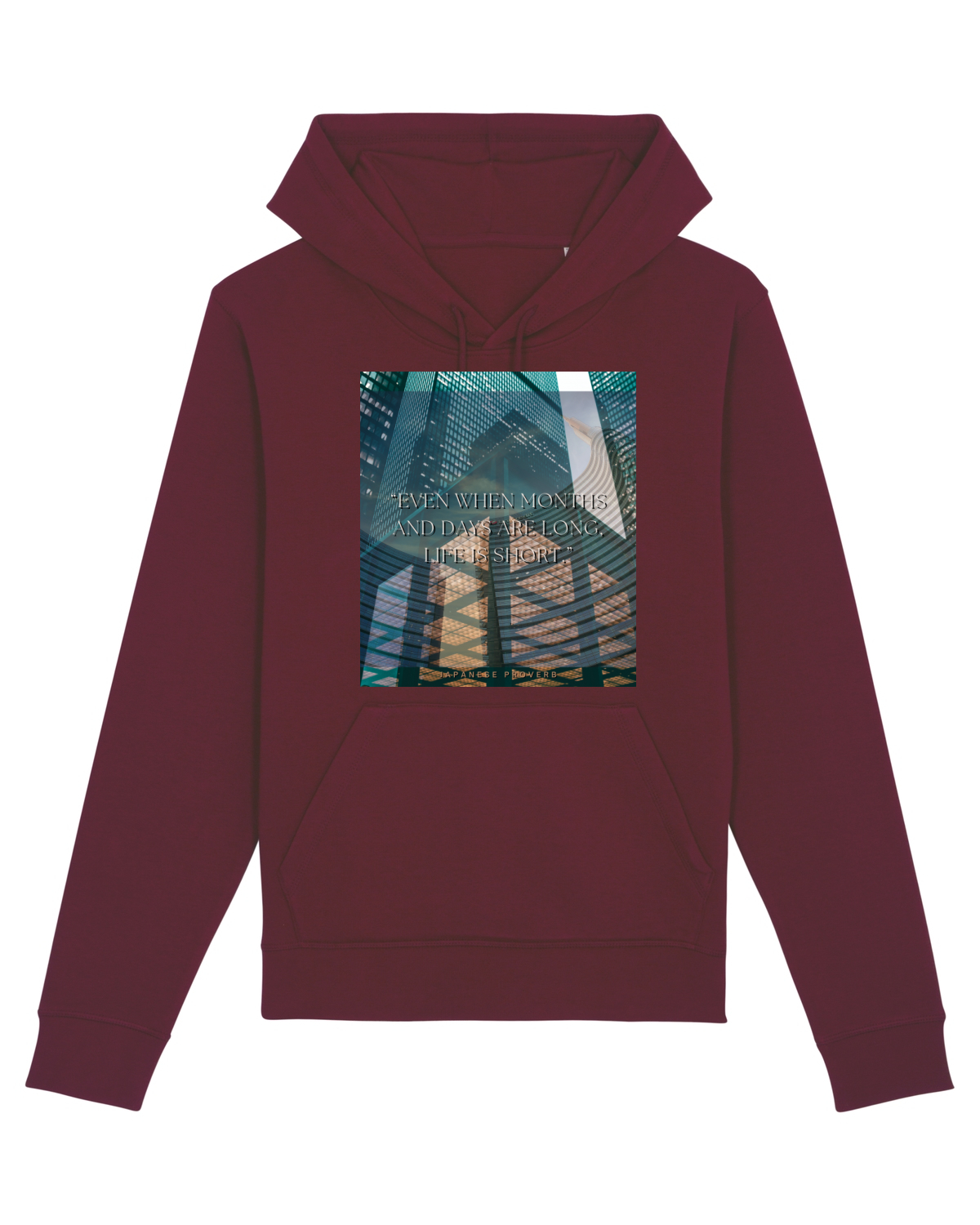 Hanorac Unisex Drummer Burgundy