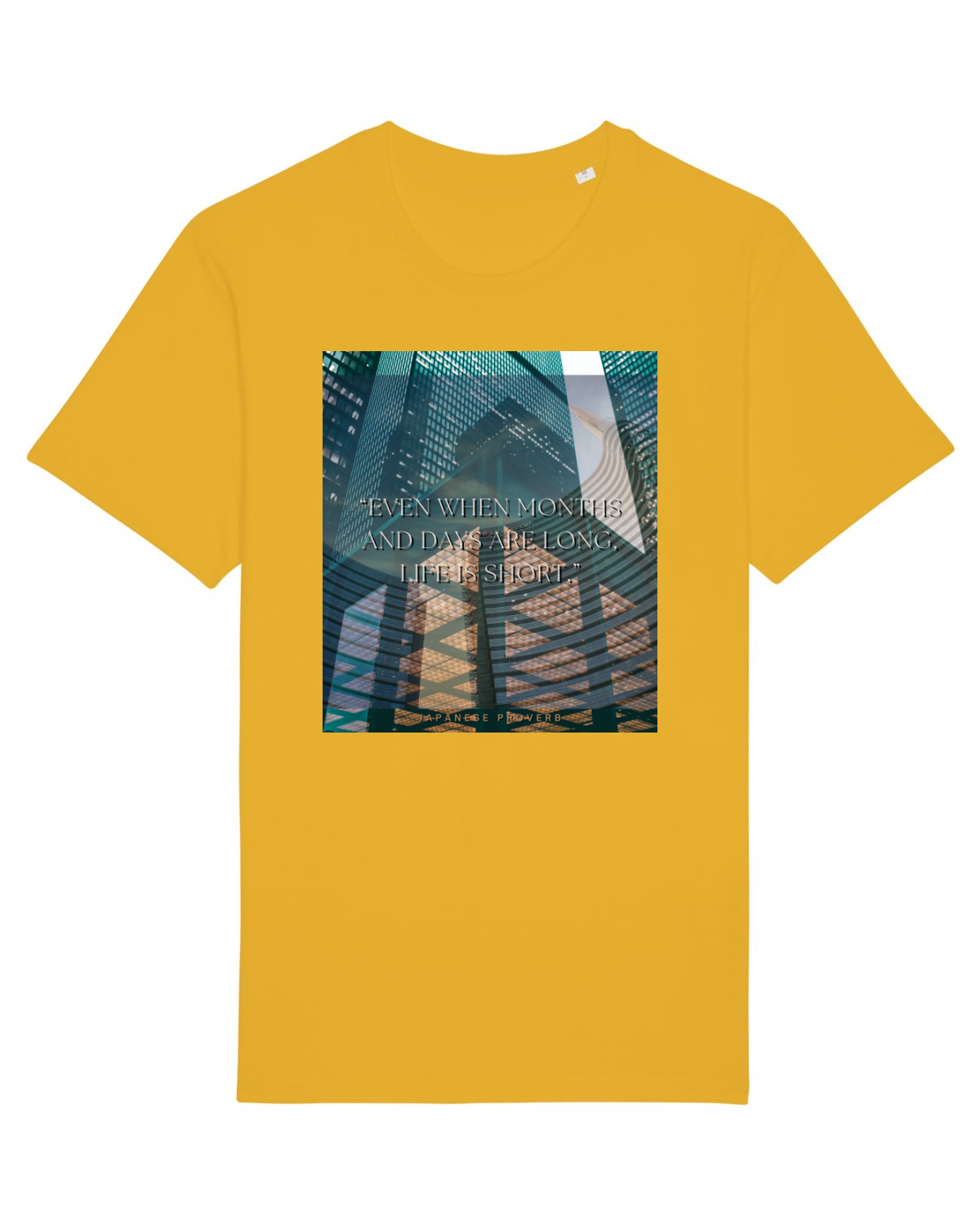Tricou mânecă scurtă Unisex Rocker Spectra Yellow