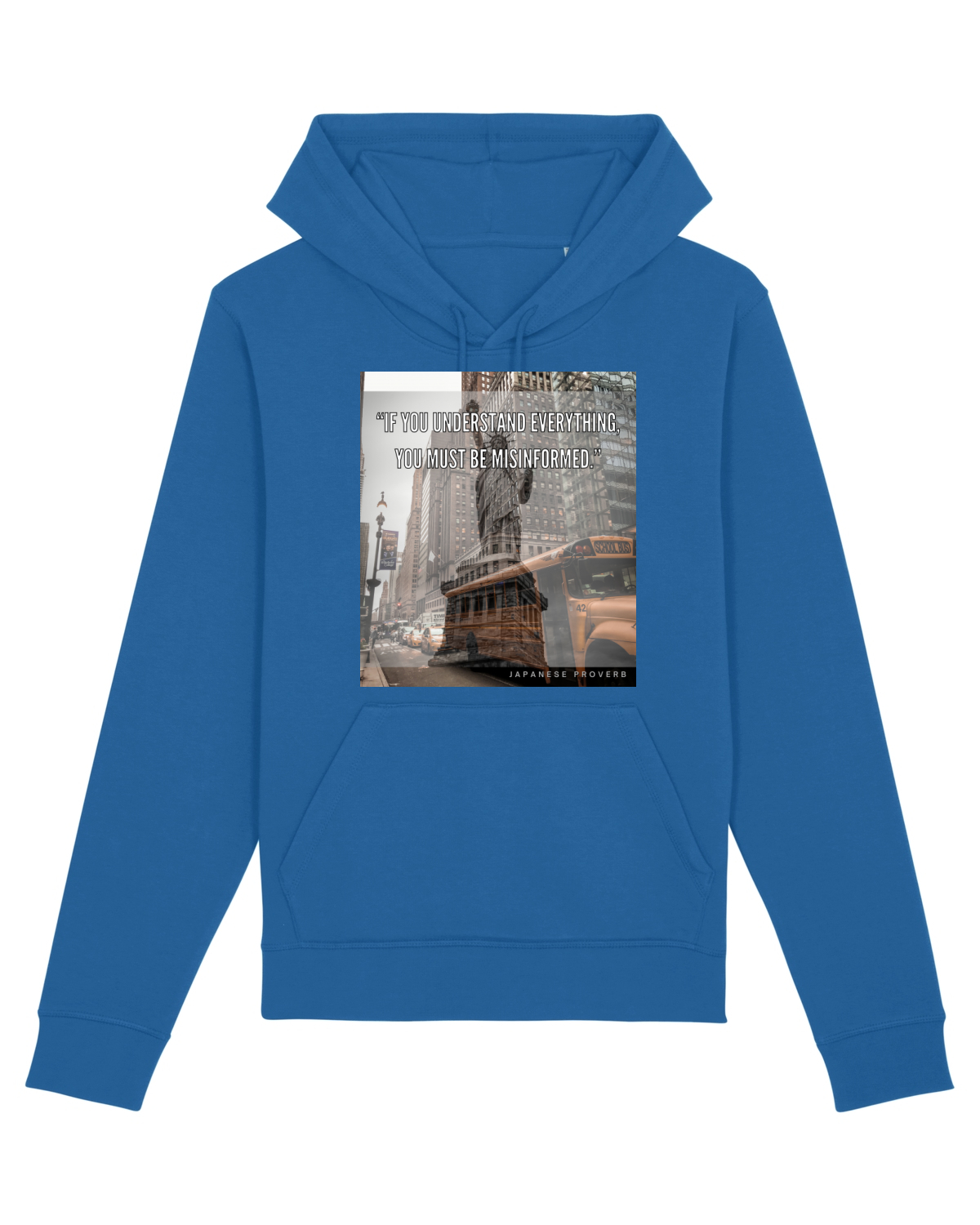 Hanorac Unisex Drummer Royal Blue