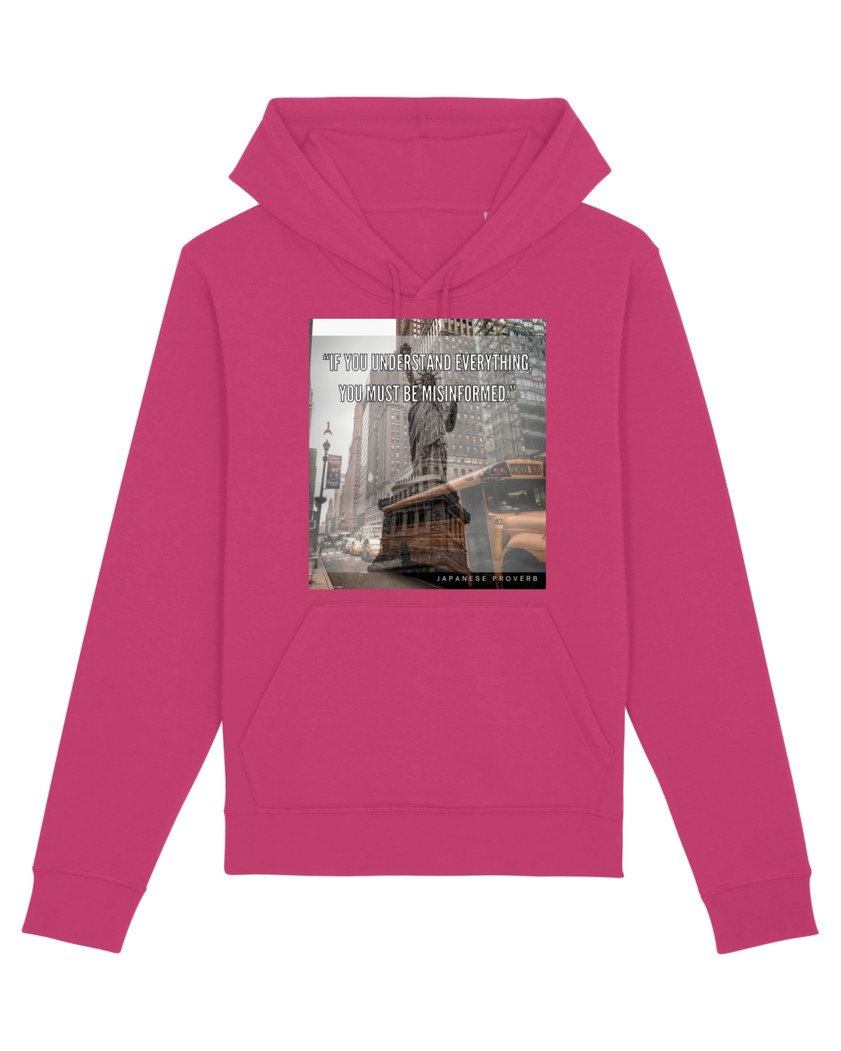 Hanorac Unisex Drummer Raspberry