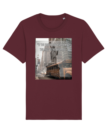 If You Understand Everything You Must Be Misinformed Burgundy