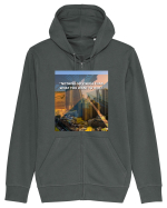 Nothing So Visible  Than What You Want To Hide Hanorac cu fermoar Unisex Connector