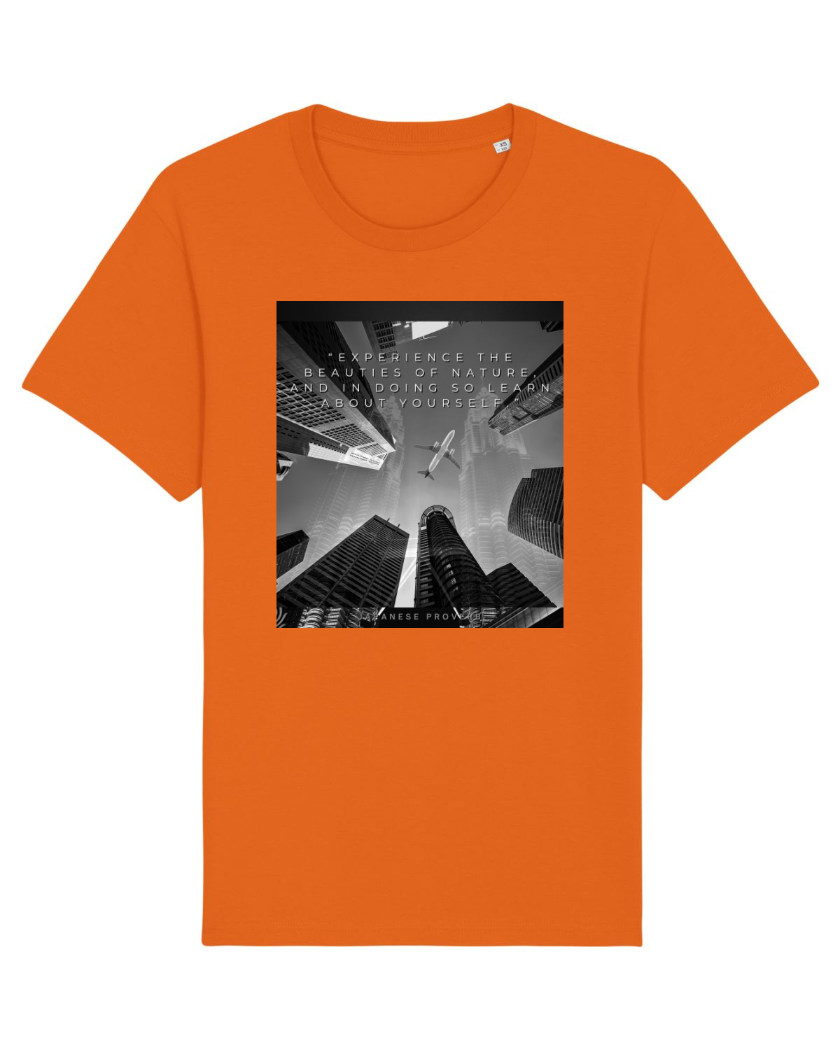 Tricou mânecă scurtă Unisex Rocker Bright Orange
