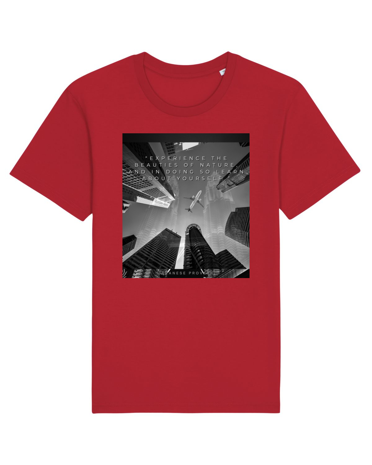 Tricou mânecă scurtă Unisex Rocker Red