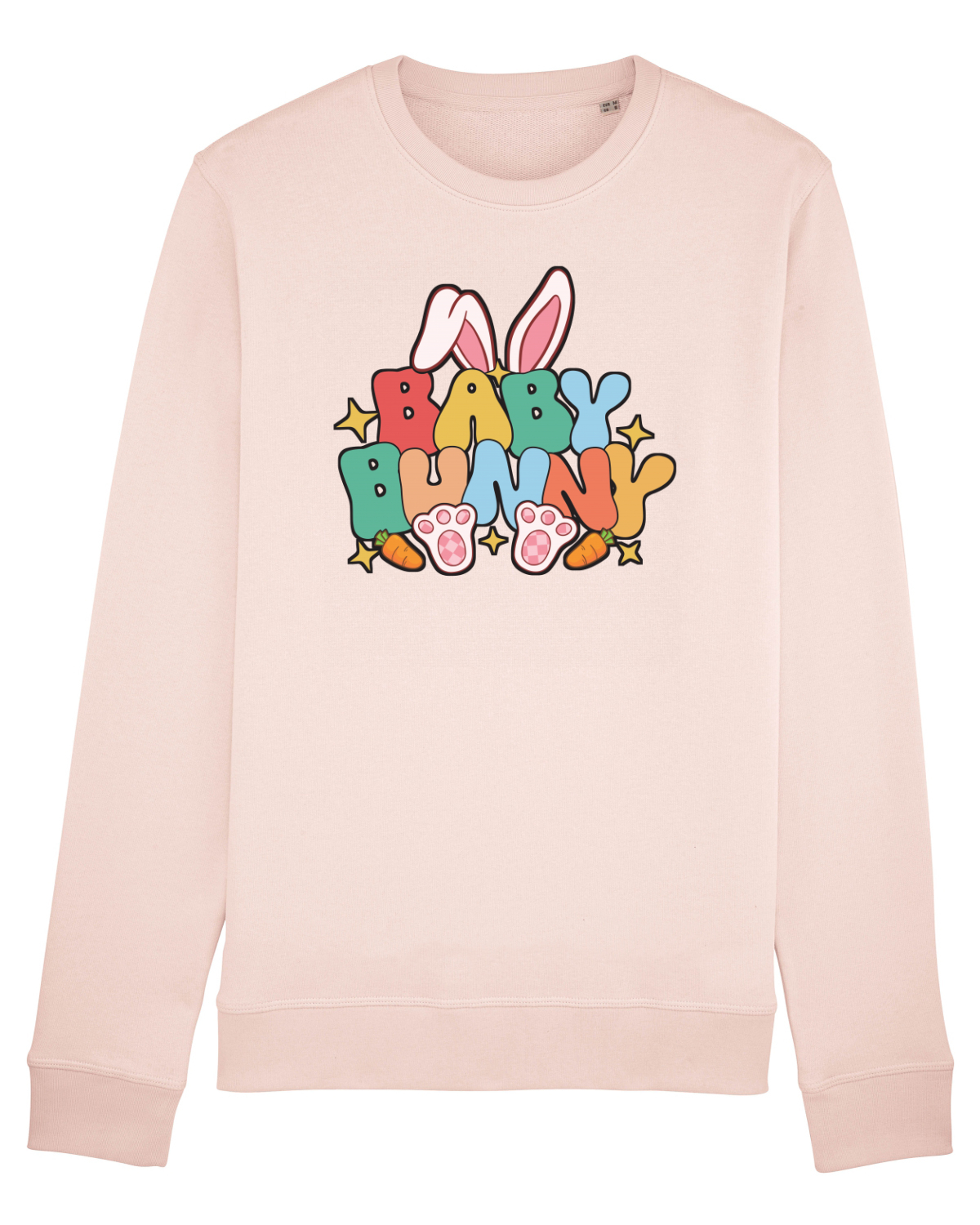 Bluză mânecă lungă Unisex Rise Candy Pink