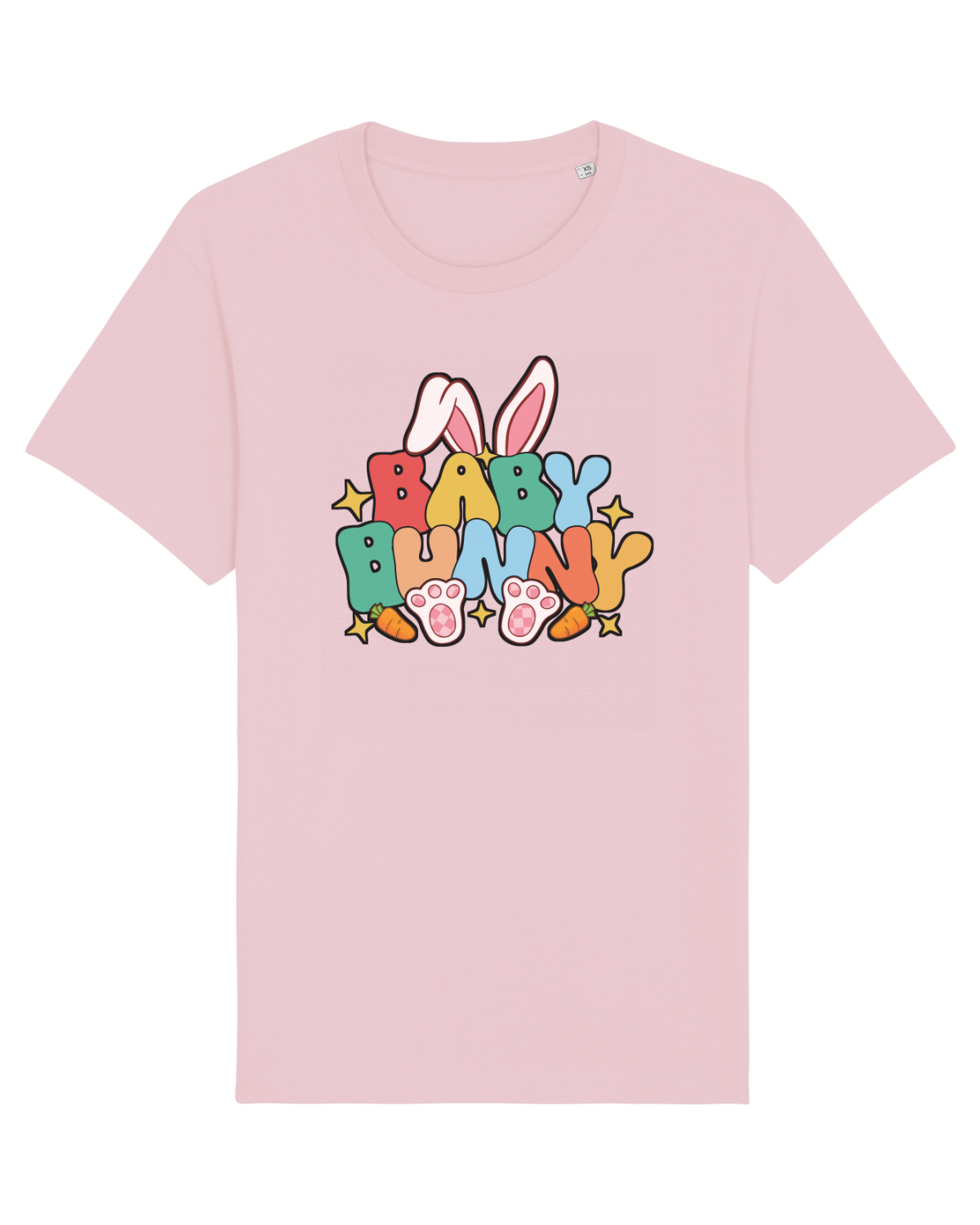 Tricou mânecă scurtă Unisex Rocker Cotton Pink