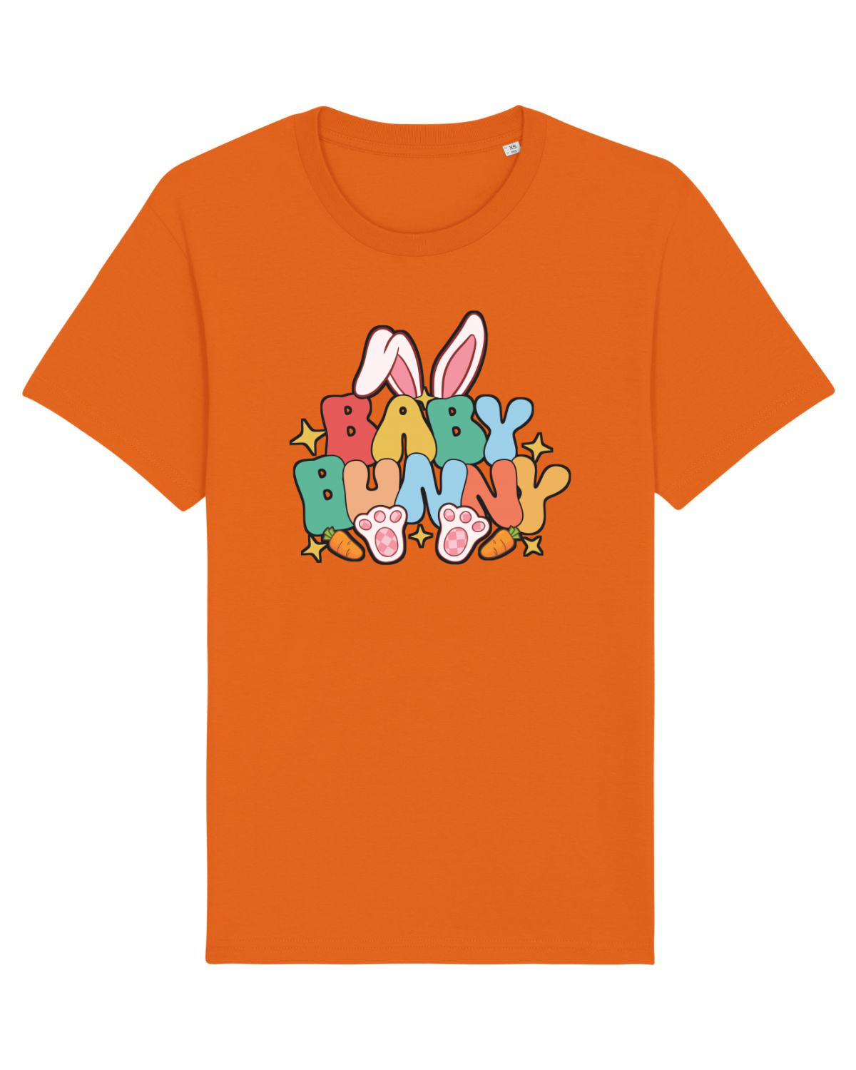 Tricou mânecă scurtă Unisex Rocker Bright Orange