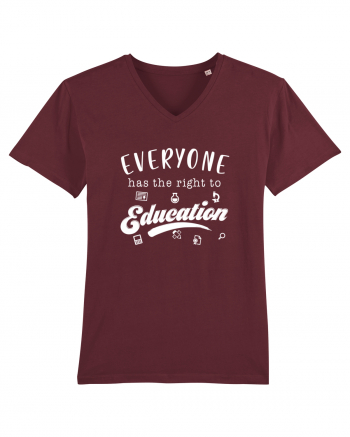 EDUCATION Burgundy