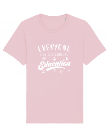 EDUCATION Cotton Pink