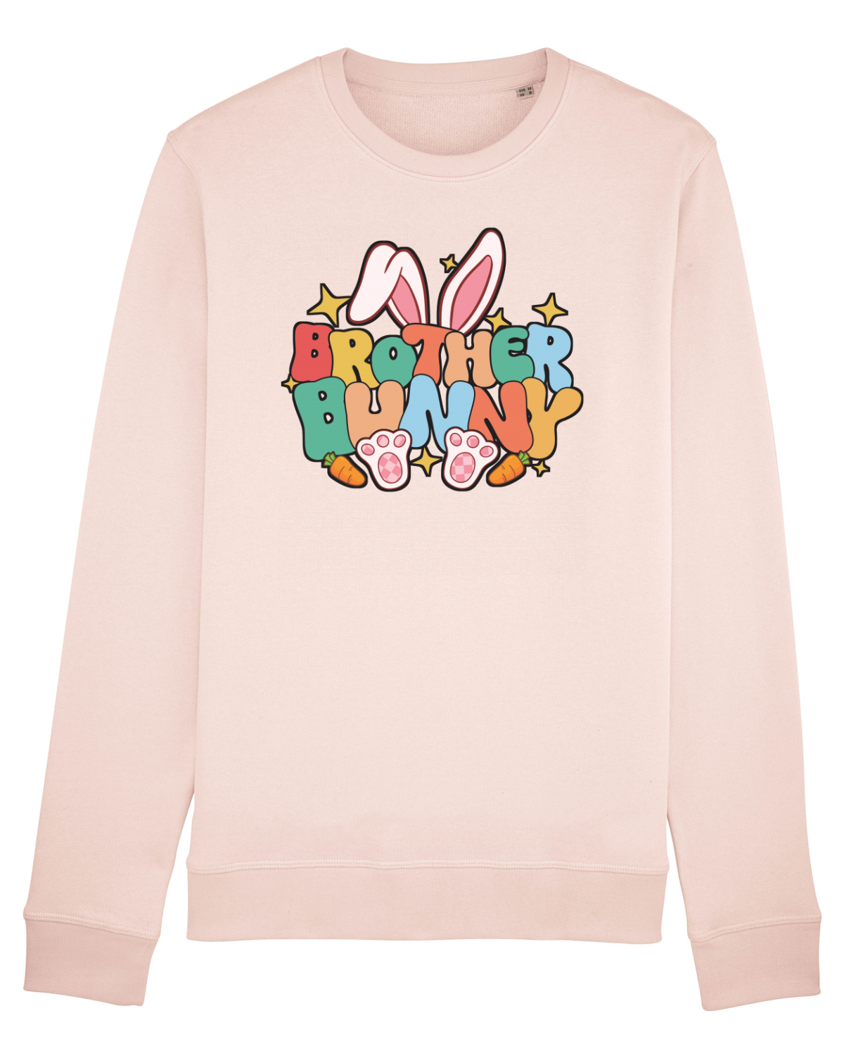 Bluză mânecă lungă Unisex Rise Candy Pink