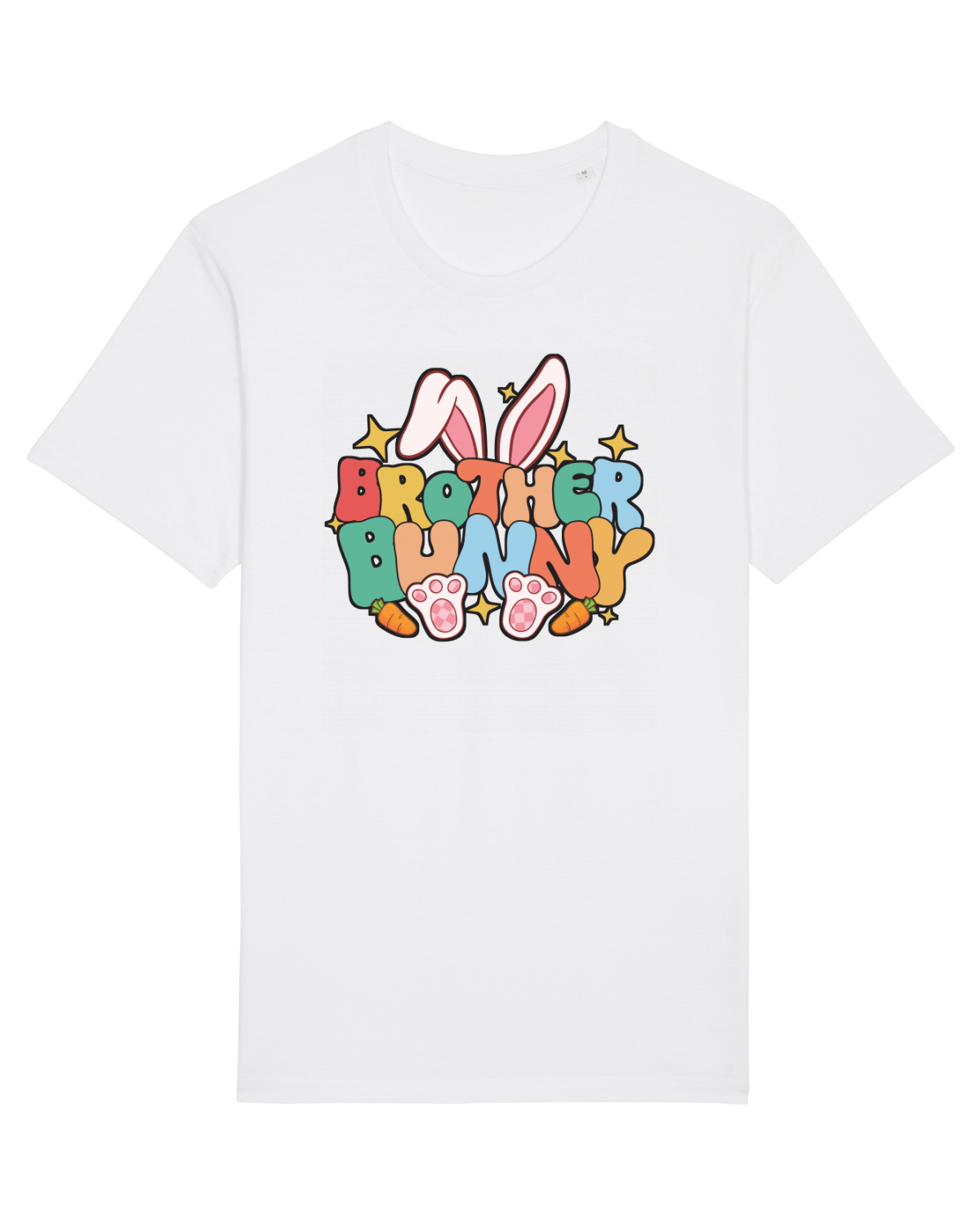 Tricou mânecă scurtă Unisex Rocker White