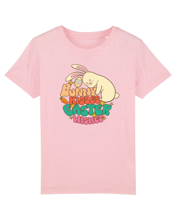 de Paște - Bunny kisses easter wishes Cotton Pink