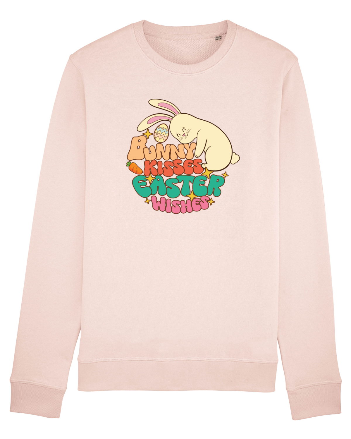 Bluză mânecă lungă Unisex Rise Candy Pink