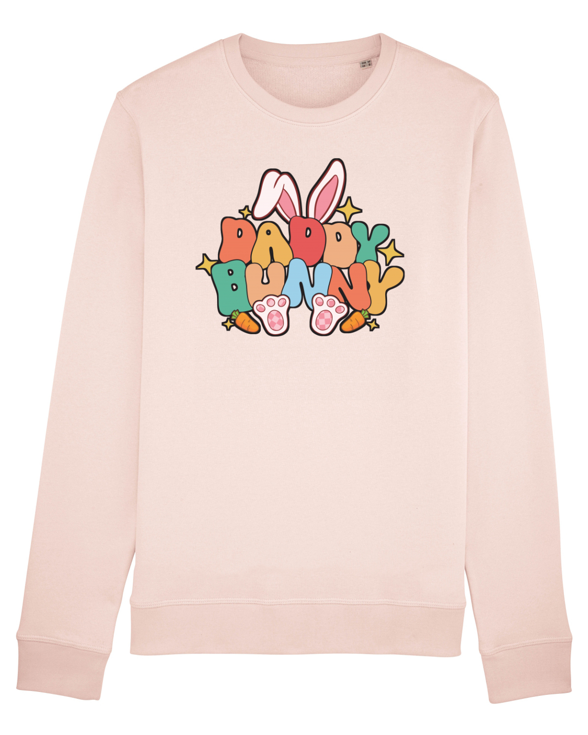 Bluză mânecă lungă Unisex Rise Candy Pink
