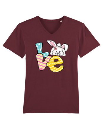 de Paște - Easter bunny love Burgundy
