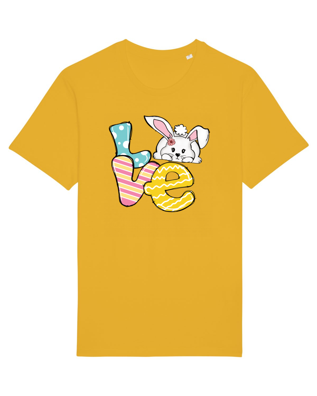 Tricou mânecă scurtă Unisex Rocker Spectra Yellow