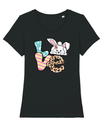de Paște - Easter bunny love v2 Black