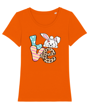 de Paște - Easter bunny love v2 Bright Orange