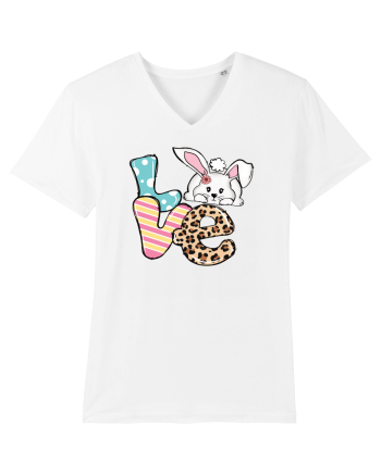de Paște - Easter bunny love v2 White