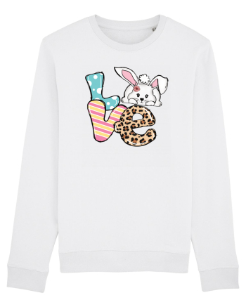 de Paște - Easter bunny love v2 White