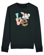 de Paște - Easter bunny love v2 Bluză mânecă lungă Unisex Rise