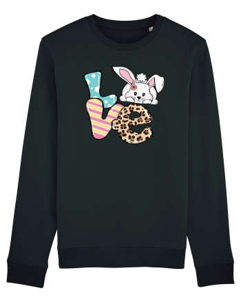 de Paște - Easter bunny love v2 Black