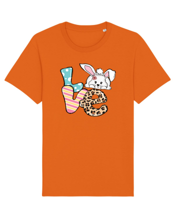 de Paște - Easter bunny love v2 Bright Orange