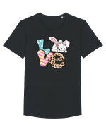 de Paște - Easter bunny love v2 Tricou mânecă scurtă guler larg Bărbat Skater