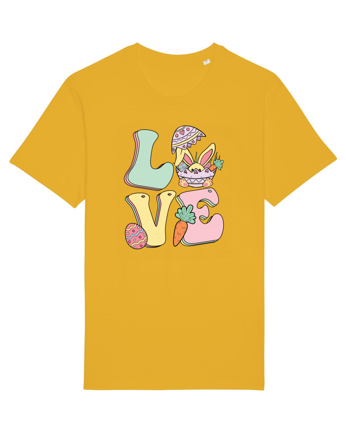 Tricou mânecă scurtă Unisex Rocker Spectra Yellow
