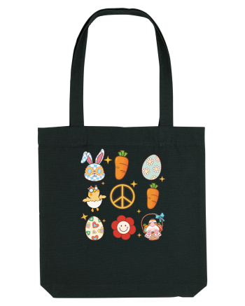 de Paște - Easter flower power Black