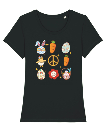 de Paște - Easter flower power Black