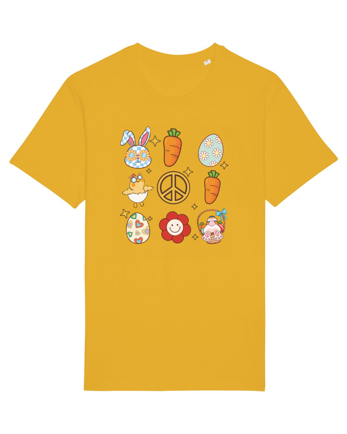 Tricou mânecă scurtă Unisex Rocker Spectra Yellow