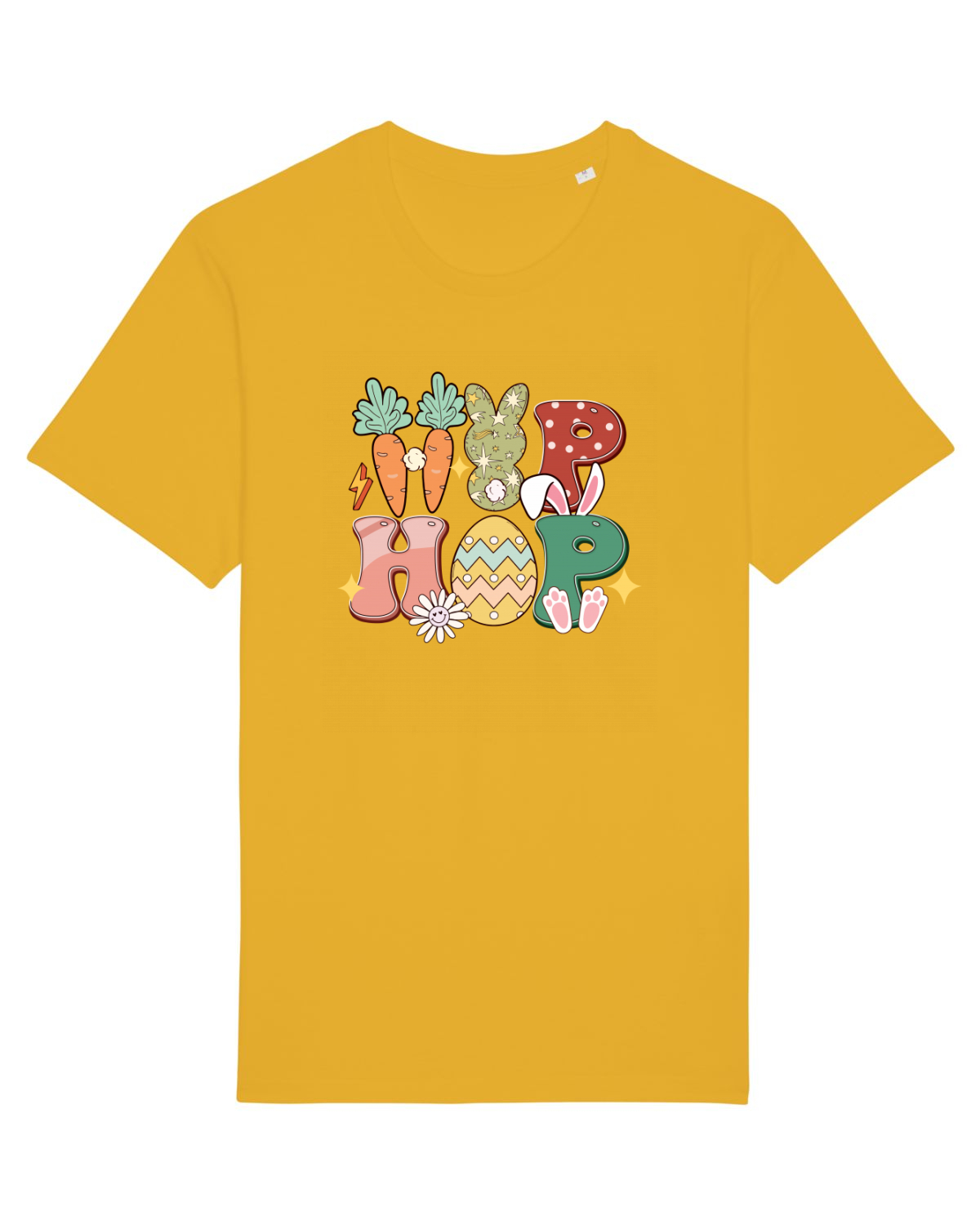 Tricou mânecă scurtă Unisex Rocker Spectra Yellow