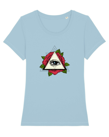 Rose Eye Sky Blue