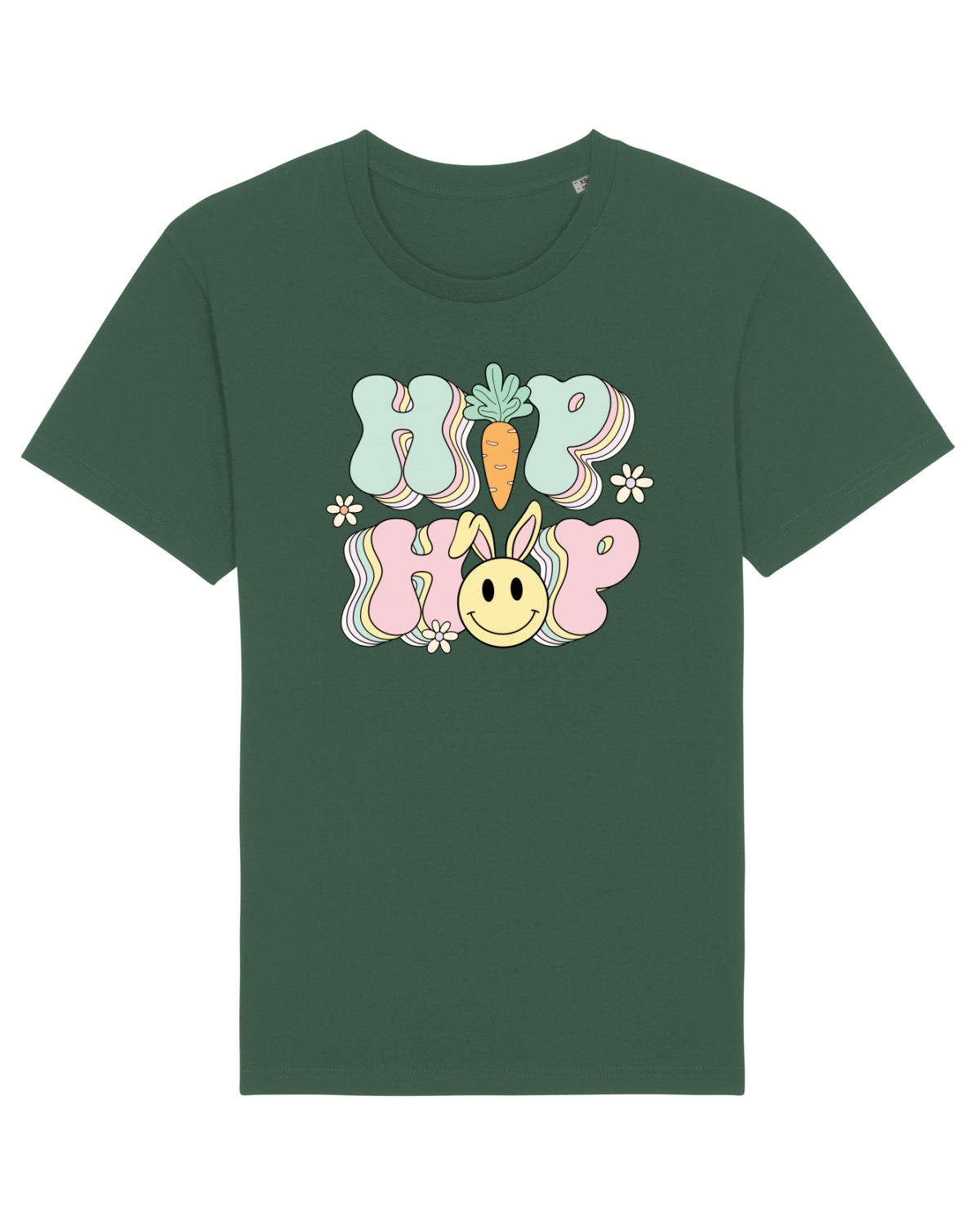 Tricou mânecă scurtă Unisex Rocker Bottle Green