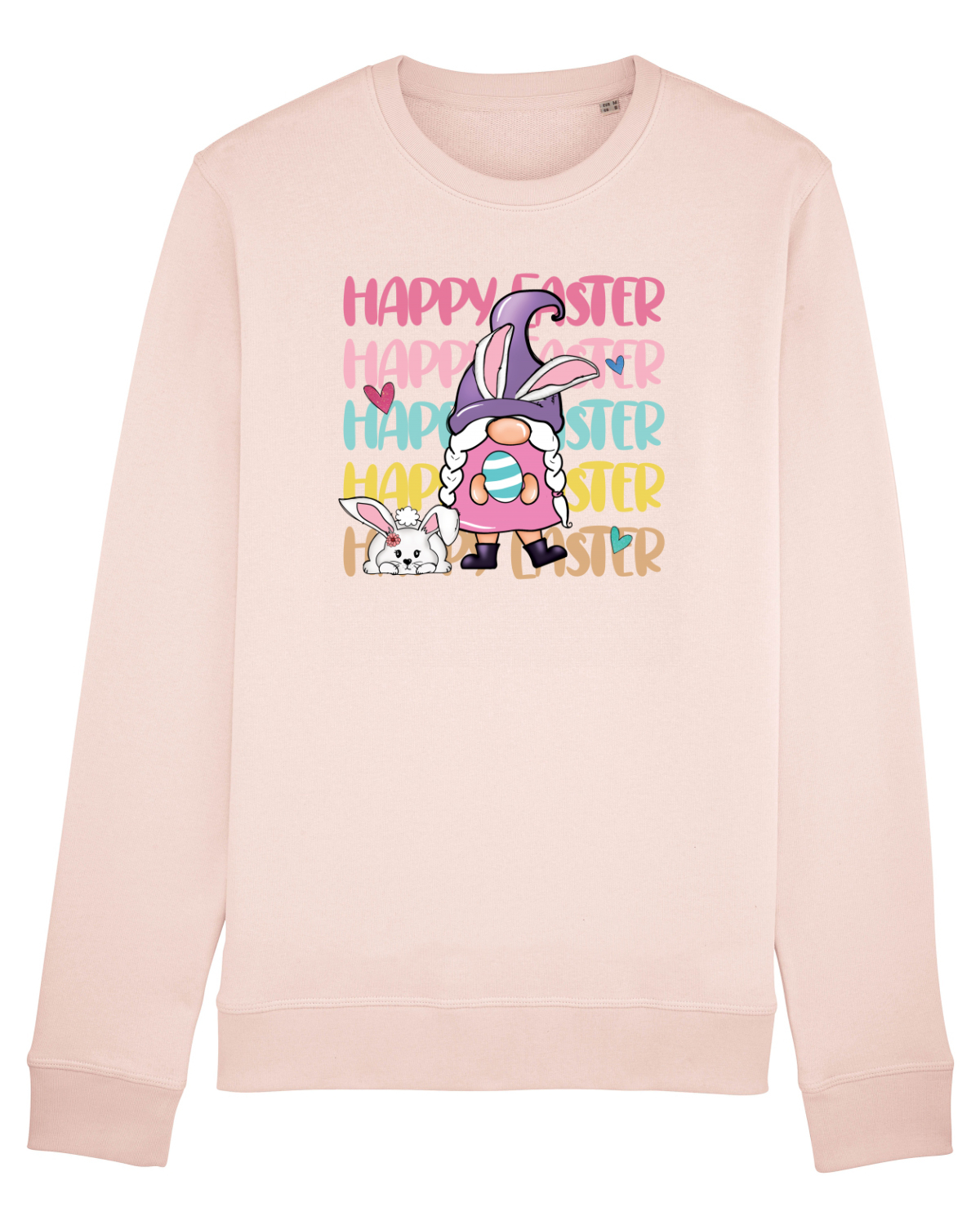 Bluză mânecă lungă Unisex Rise Candy Pink