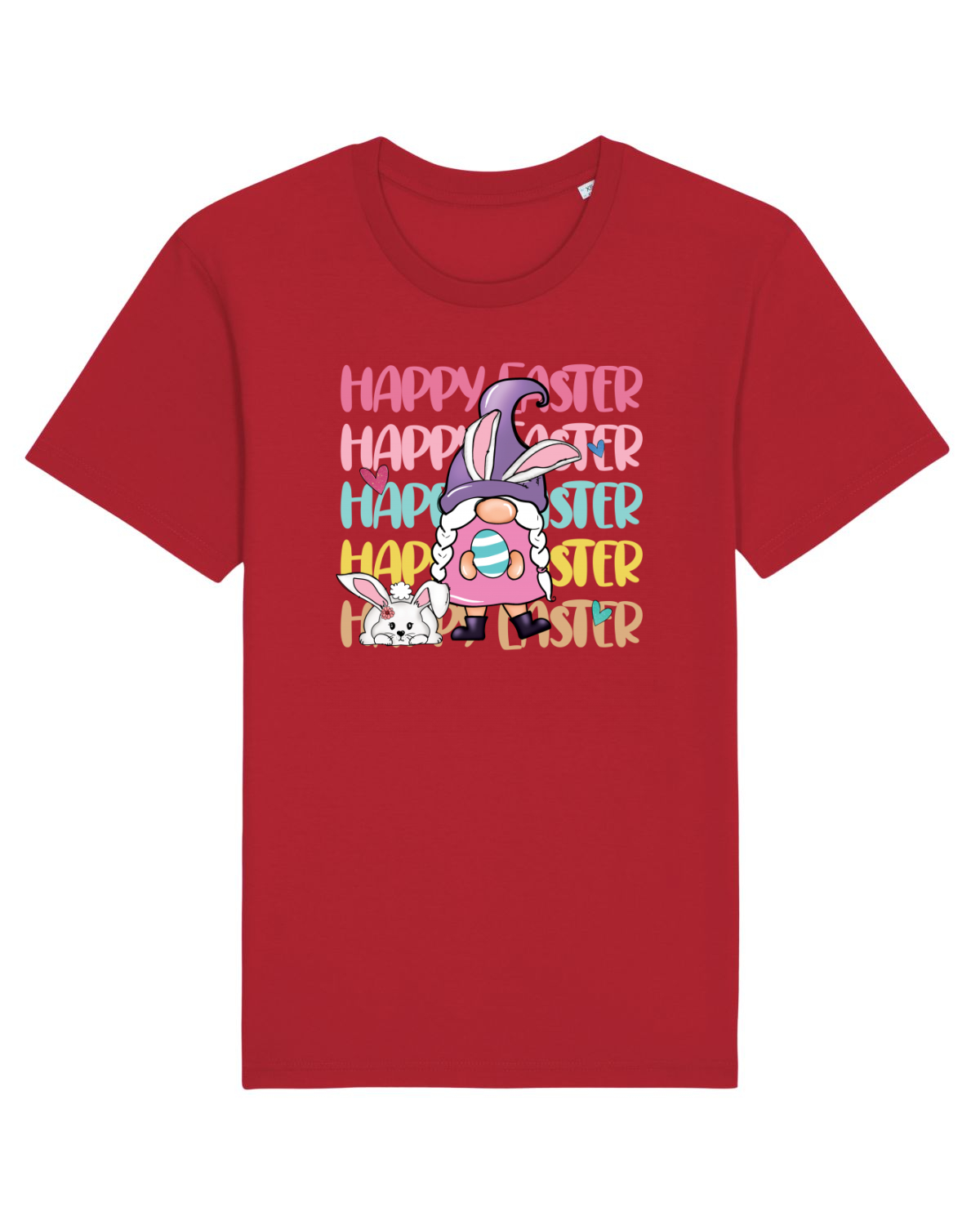 Tricou mânecă scurtă Unisex Rocker Red
