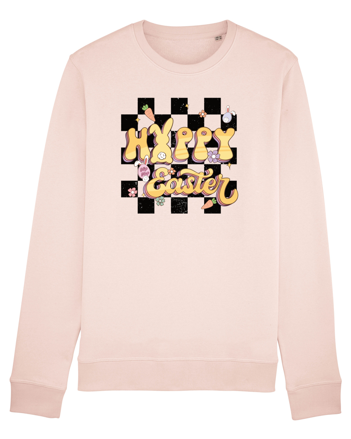 Bluză mânecă lungă Unisex Rise Candy Pink