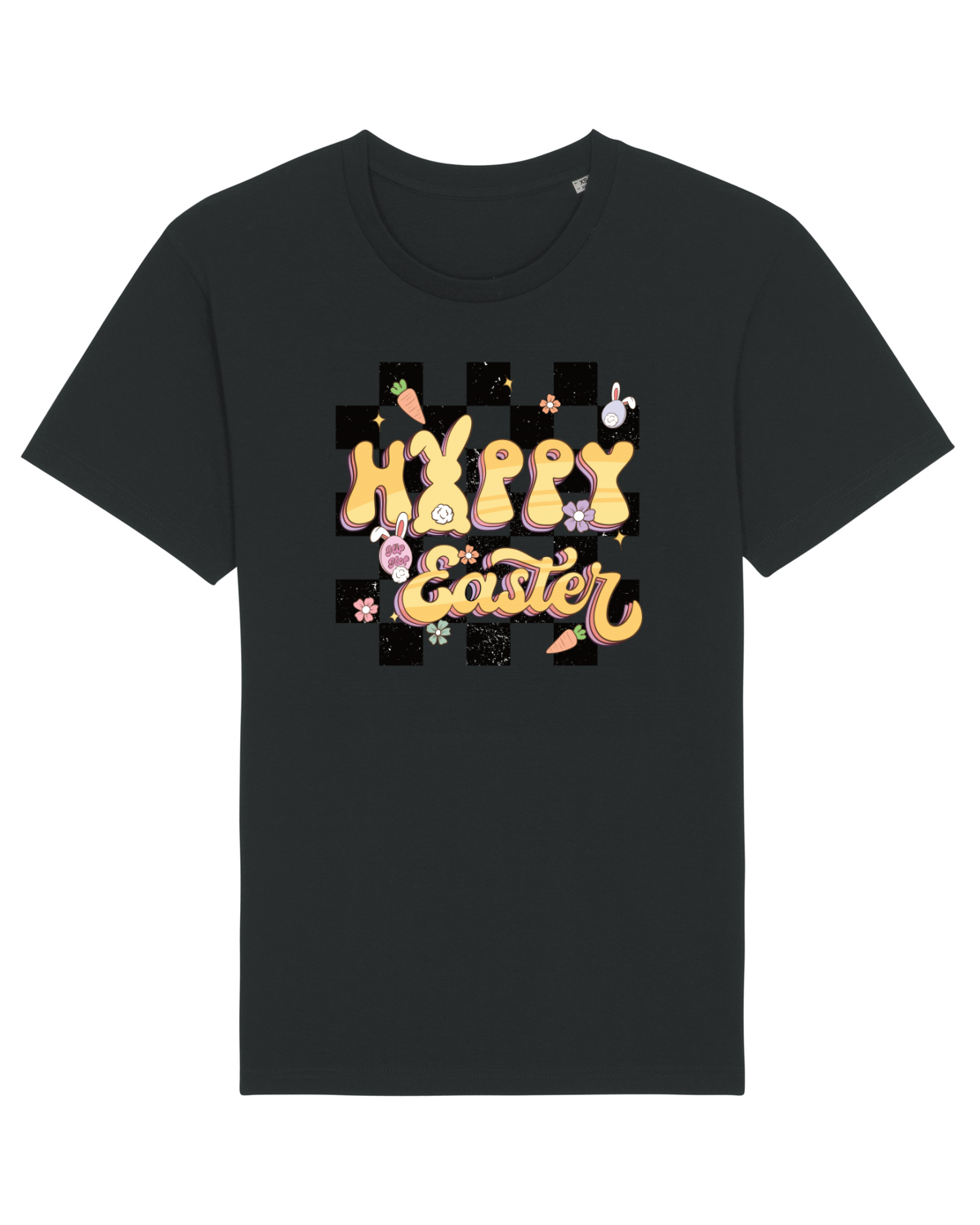 Tricou mânecă scurtă Unisex Rocker Black
