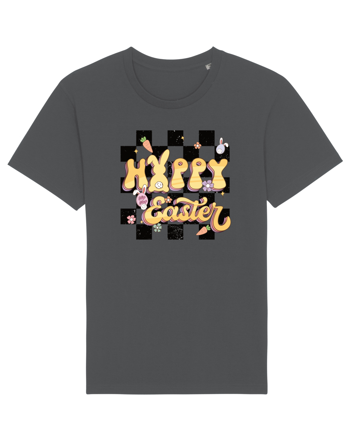 Tricou mânecă scurtă Unisex Rocker Anthracite