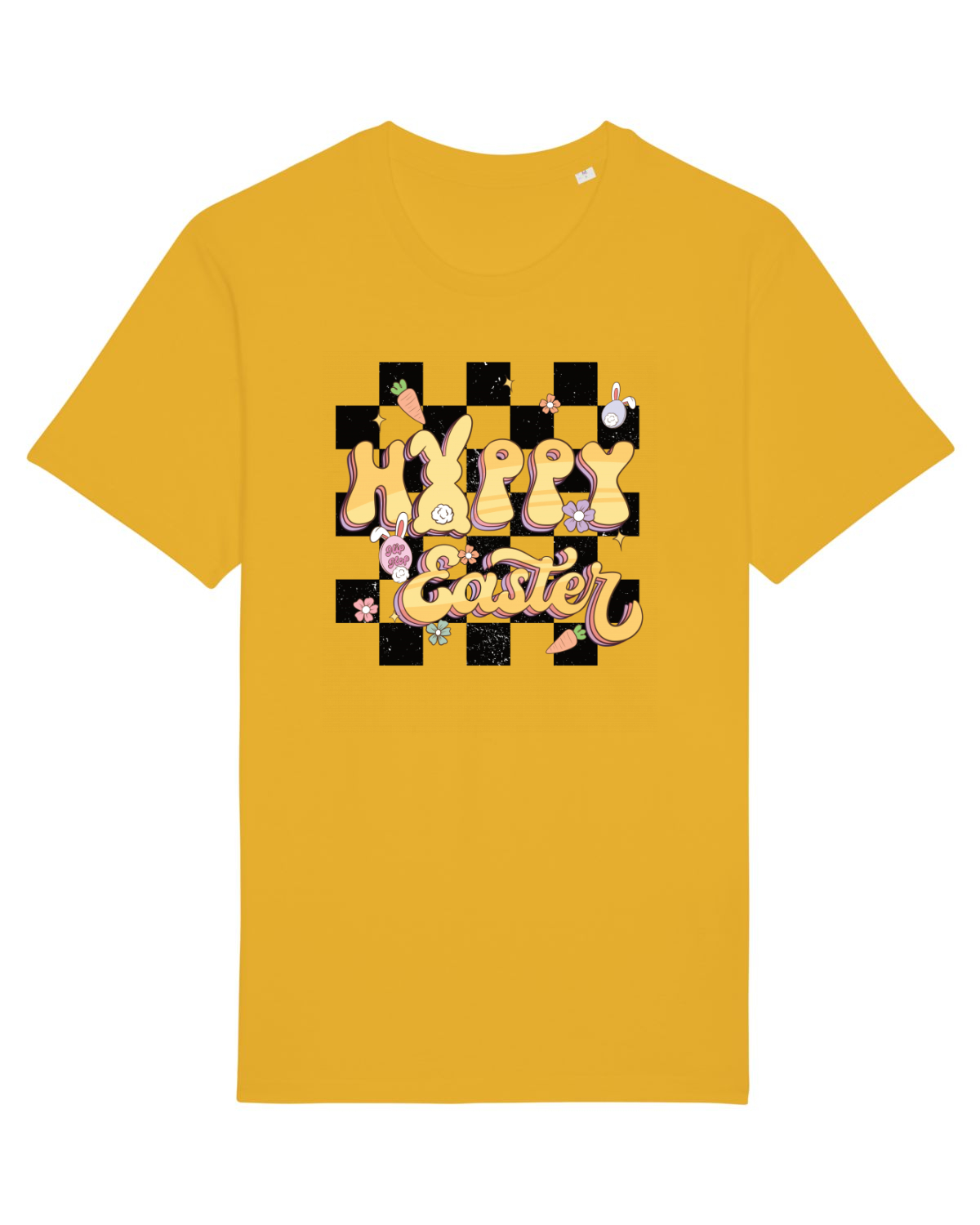 Tricou mânecă scurtă Unisex Rocker Spectra Yellow