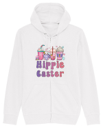 de Paște - Hippie Easter Hanorac cu fermoar Unisex Connector